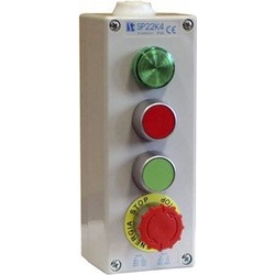 Spamel Control Box 4-otworowa bez vybavení – SP22K4-00