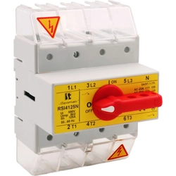 Spamel Interrupteur sectionneur 3P 160A avec bouton sur interrupteur sectionneur (RSI-3160W03)