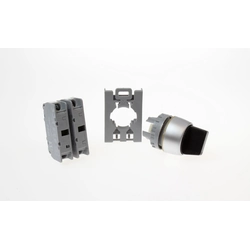 Spamel Switch 3 bouton de position 22mm noir 2Z non retournable (SP22-P3.CZ-20)