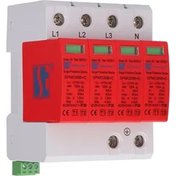 Spamel Warystorowy ogranicznik przepięć tüüp 1+2 (klasa B+C) czterobiegunowy SPMO30B+C\4P