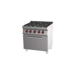 SPBT 70/80 21 G ﻿Cuisinière à gaz avec four. GN 2/1