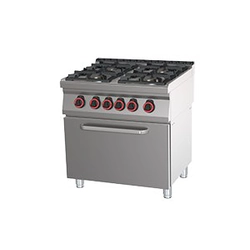 SPBT 70/80 21 GE ﻿Cucina a gas con forno. eleggere.GN 2/1