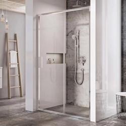 Sprchové dveře posuvné Ravak Blix Slim, BLSDP2-120 lesklé +Transparentní