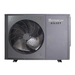 SPRSUN SELECT 9,5 kW 3PH CGK-025V3L 3 phases heat pump, components PANASONIC, CAREL,