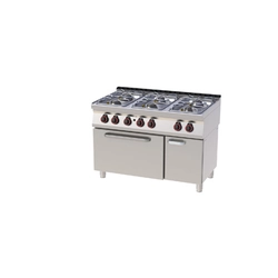 SPT 70/120 21 G ﻿Cuisinière à gaz avec four. GN 2/1