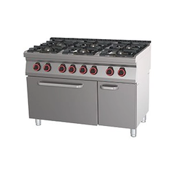 SPT 70/120 21 GE ﻿Cucina a gas con forno. elettricoGN 2/1