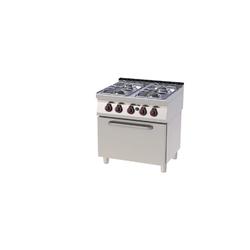 SPT 70/80 21 G ﻿Cucina a gas con forno. GN 2/1