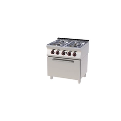 SPT 70/80 21 G ﻿Cuisinière à gaz avec four. GN 2/1