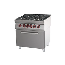 SPT 70/80 21 GE ﻿Cuisinière à gaz avec électrique. enferGN 2/1