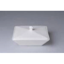 Square bowl with lid 15x15 cm OPBW15