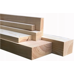 Square timber, building timber, class 3 10x10 cm, length 3-4 m