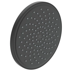 Stacionāra dušas galva Ideal Standard, IdealRain Ø 200 mm, Zīda melna melna matēta