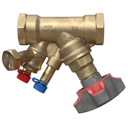 STAD balancing valve DN 40 with drainage 3/4 inch