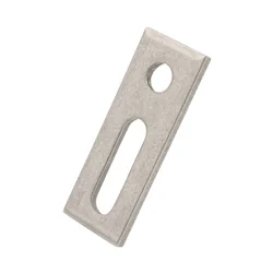 Stainless steel adapter plate for hanger bolts M12