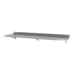 Stainless Steel Draining Shelf on Consoles 160x30 Polgast 382163-3-Perf