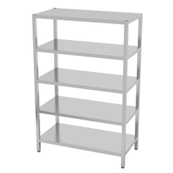 Stainless Steel Gastronomic Shelf 100x40x180 Polgast 335104