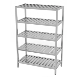 Stainless Steel Gastronomic Shelf 100x50x180 Grating Polgast 355105