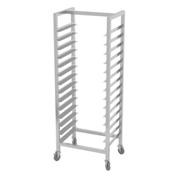 Stainless Steel Gastronomic Shelf for Containers 22x Gn 1/1 Mobile Polgast 361122-K