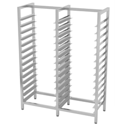 Stainless Steel Gastronomic Shelf for Containers 28x Gn 1/1 Polgast 371114