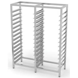 Stainless Steel Gastronomic Shelf for Trays 20x600x400 mm Polgast 370610