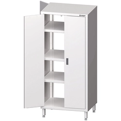 Stainless steel pass-through cabinet with wing doors 120x50x180 | Stalgast