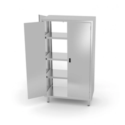 Stainless Steel Pass-Through Wardrobe 100x50x200 Polgast Swing Doors 312105-2