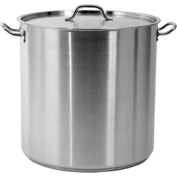 Stainless steel pot diameter 45cm 71,6L + cover