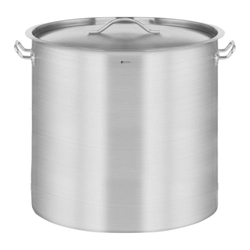 Stainless steel pot for induction 98L with cover