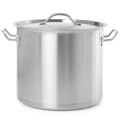 Stainless steel pot medium 24L | Hendi 832844