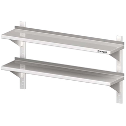 Stainless Steel Shelf Adjustable 2-Poz 100x30 Stalgast