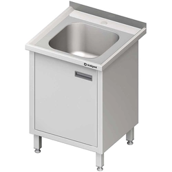 Stainless steel sink, wing type 60x70 | Stalgast