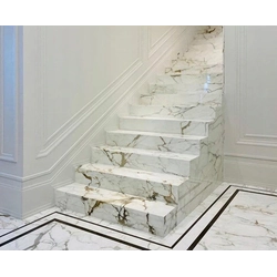 Stair tiles 120x30 MARBLE GLOSS glamorous GOLD