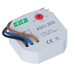 Staircase automatic ASO-205 Un=230V, I=10A, contacts 1Z, installation in a flush-mounted box fi 60