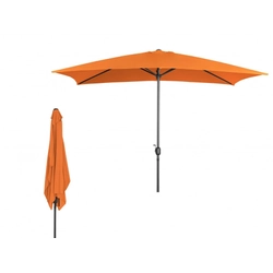 Standing garden umbrella, 2x3 m, orange