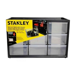 Stanley box of screws and accessories (1-93-978), 9 departments