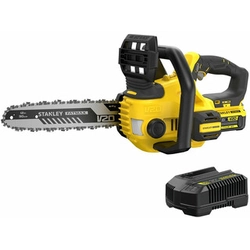 Stanley FatMax SFMCCS630M1-QW cordless chainsaw 18 V | 300 mm | Carbon brush | 1 x 4 Ah battery + charger | In a cardboard box