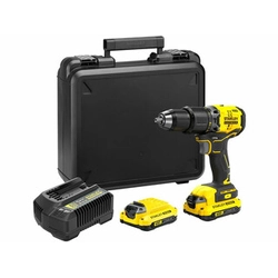 Stanley FatMax SFMCD715C2K-QW cordless drill driver with chuck