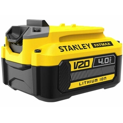 Stanley FatMax V22 Baterija 18 V | 4 Ah | Li-Ion