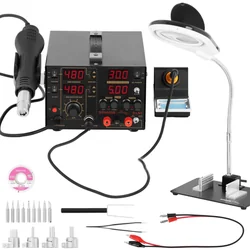 Station de soudage professionnelle à Air chaud, alimentation de laboratoire S-LS-1