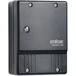 Steinel Interrupteur crépusculaire 1000W 230-240V 50Hz IP54 noir NightMatic 3000 C (550516)