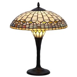 Stolní lampa Viro Quarz Amber Zinek 60 W 40 x 56 x 40 cm