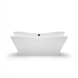 Stone bath Aura Eudore white, 171x79 cm, without overflow