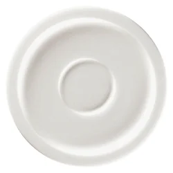 STONE Piattino espresso 13 cm bianco