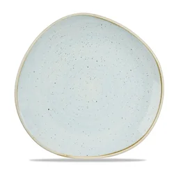 Stonecast Duck Egg Blu Organic Shaded Plate 264 mm