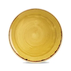 Stonecast Mustard coupe plate 324 mm