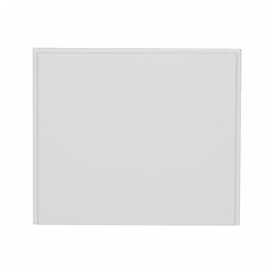 Страничен панел Circle Uni2 70 cm за правоъгълна вана, бял