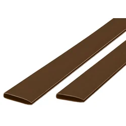 Striscia di copertura per tappeto in PVC 1m Cioccolato