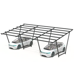 Structura Carport - Model 02 ( 3 locuri )