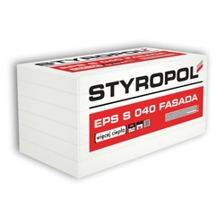 Styrofoam board Styropol EPS facade 15cm 0,3m3
