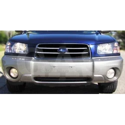 Subaru Forester - Chrome Strips Chrome Grill Dummy Bufer Tuning